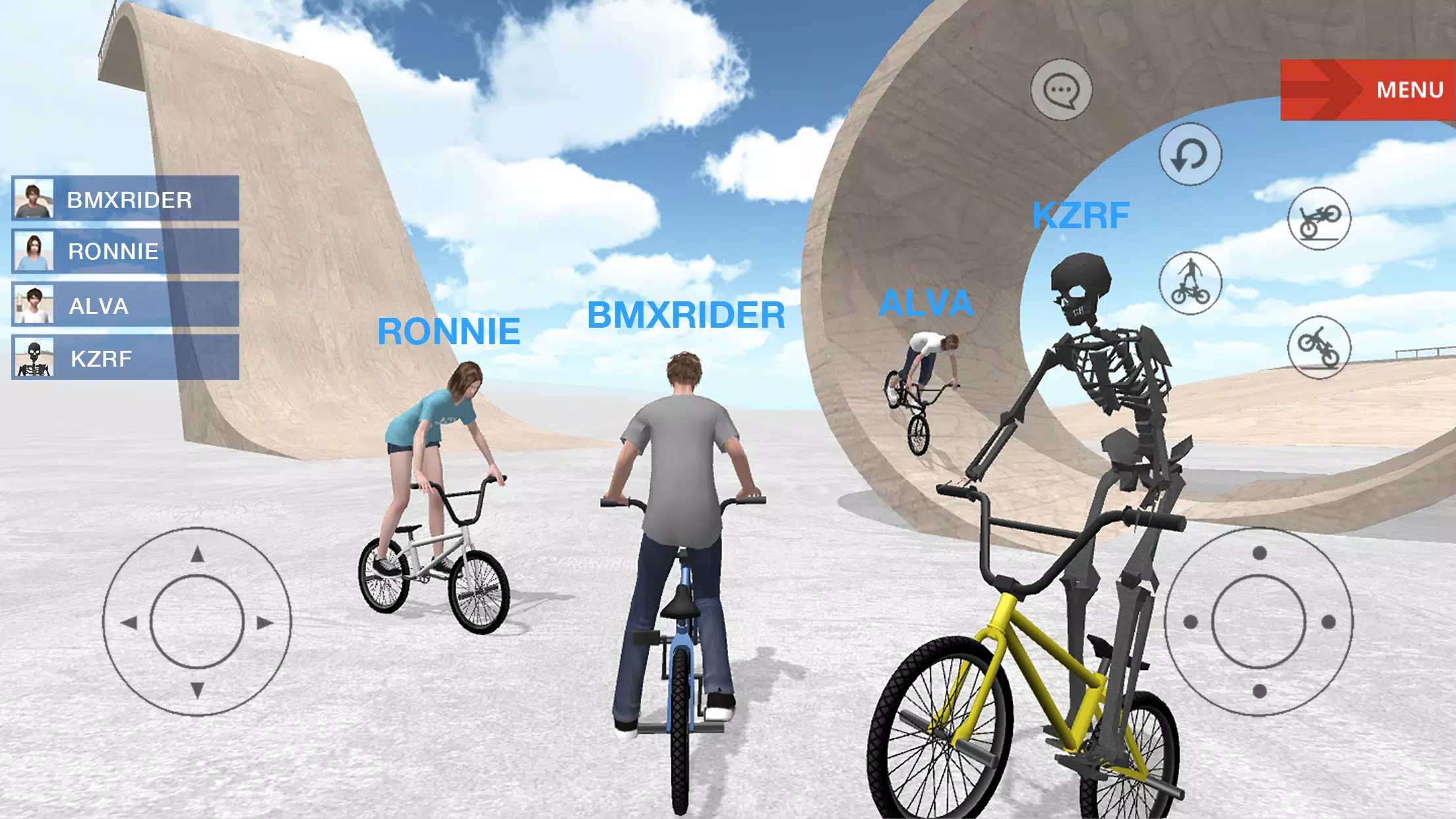 BMX Space 螢幕截圖 1