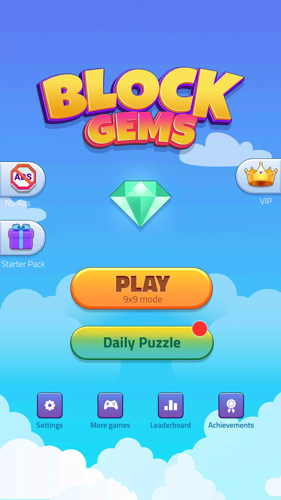 Block Puzzle - Gems Adventure Ảnh chụp màn hình 0