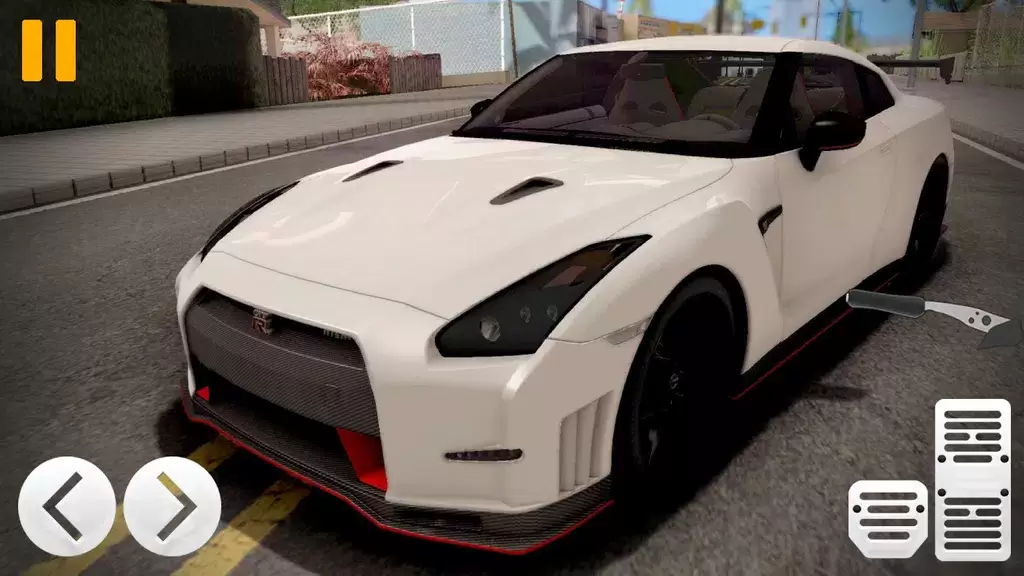 GTR: Nissan Car Driving Game Captura de pantalla 3