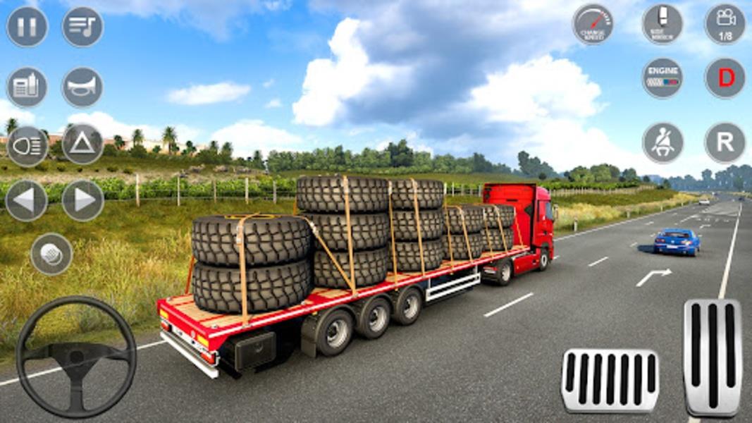 Europe Truck Simulator Driving Screenshot 0