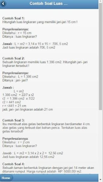 Rumus Matematika Capture d'écran 1