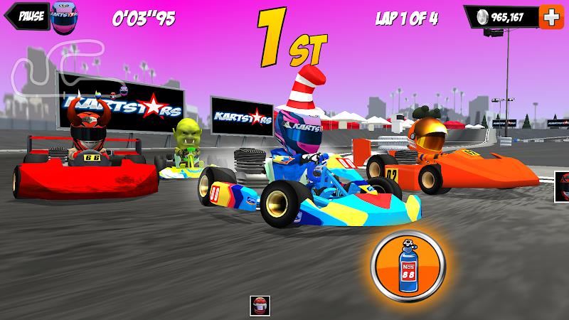 Kart Stars Tangkapan skrin 1