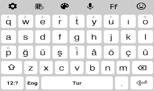 Turkish Language keyboard 202 Screenshot 1