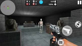 Skeleton Hunter: Survival 3D ဖန်သားပြင်ဓာတ်ပုံ 2