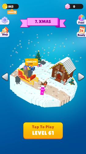 Tap Out 3D: Puzzle Game Captura de tela 3