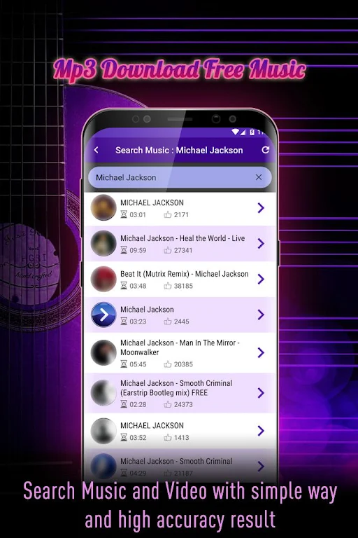 Juice Mp3 - Free Music Download Capture d'écran 2