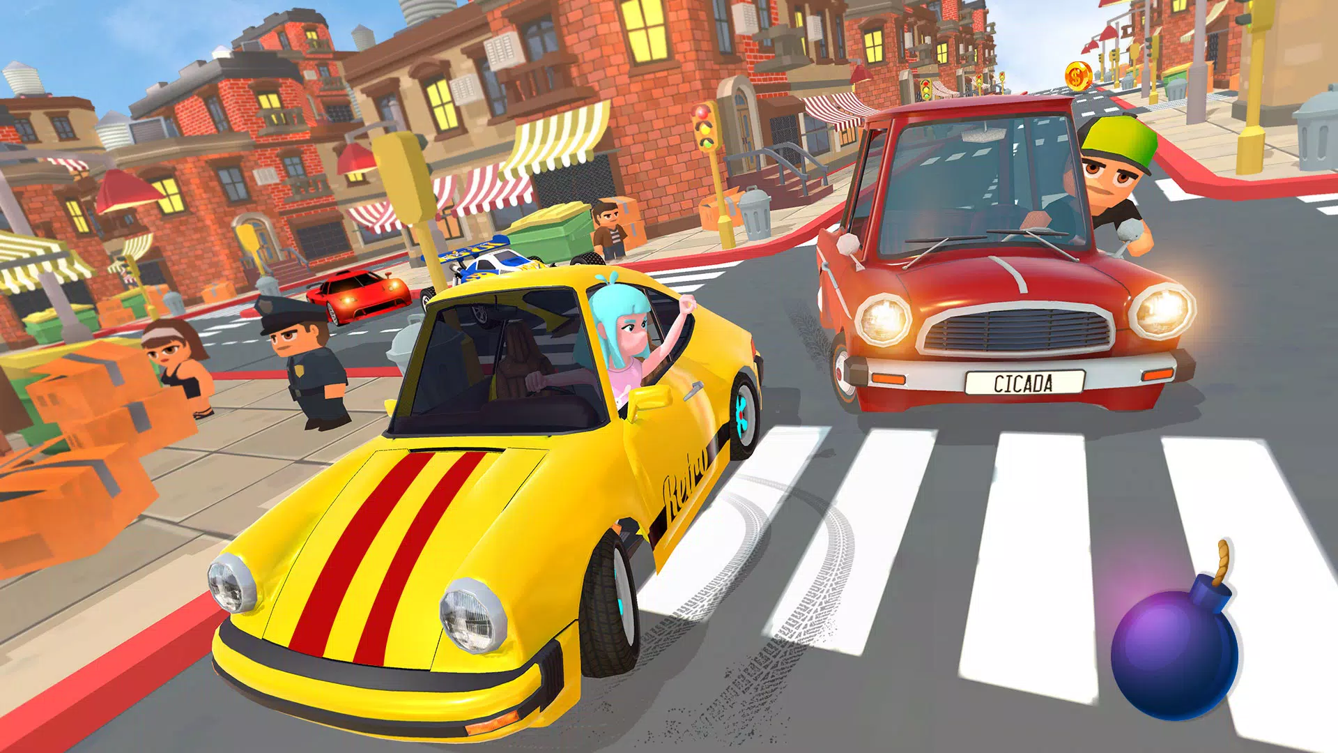 Mini Car GT Racing Master 3D Tangkapan skrin 3