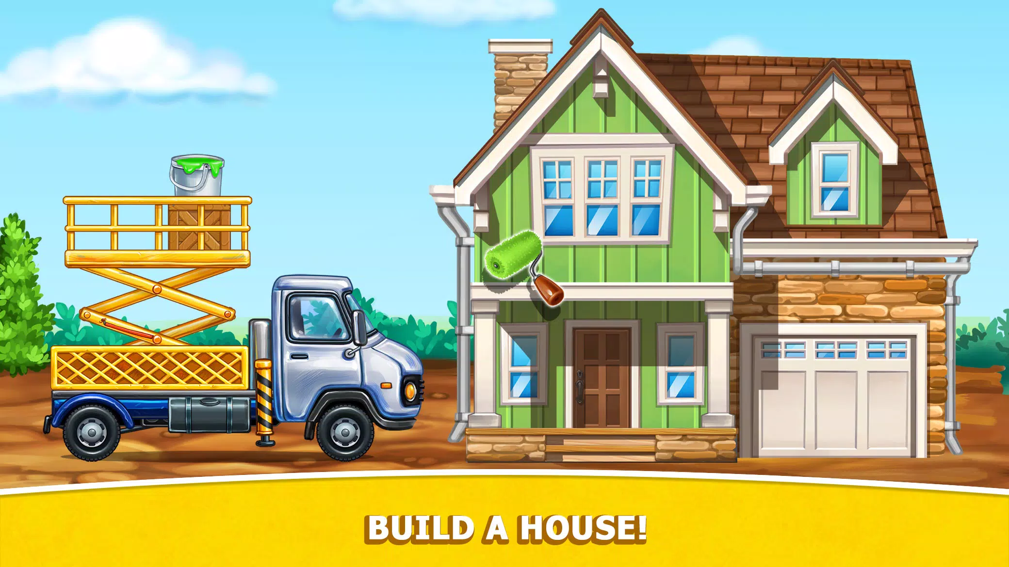 Kids Truck: City Builder Games Tangkapan skrin 3