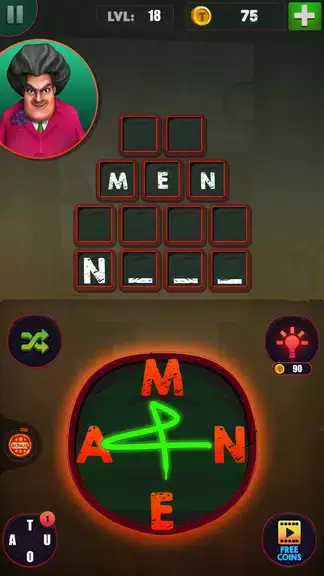 Scary Teacher : Word Games Screenshot 1