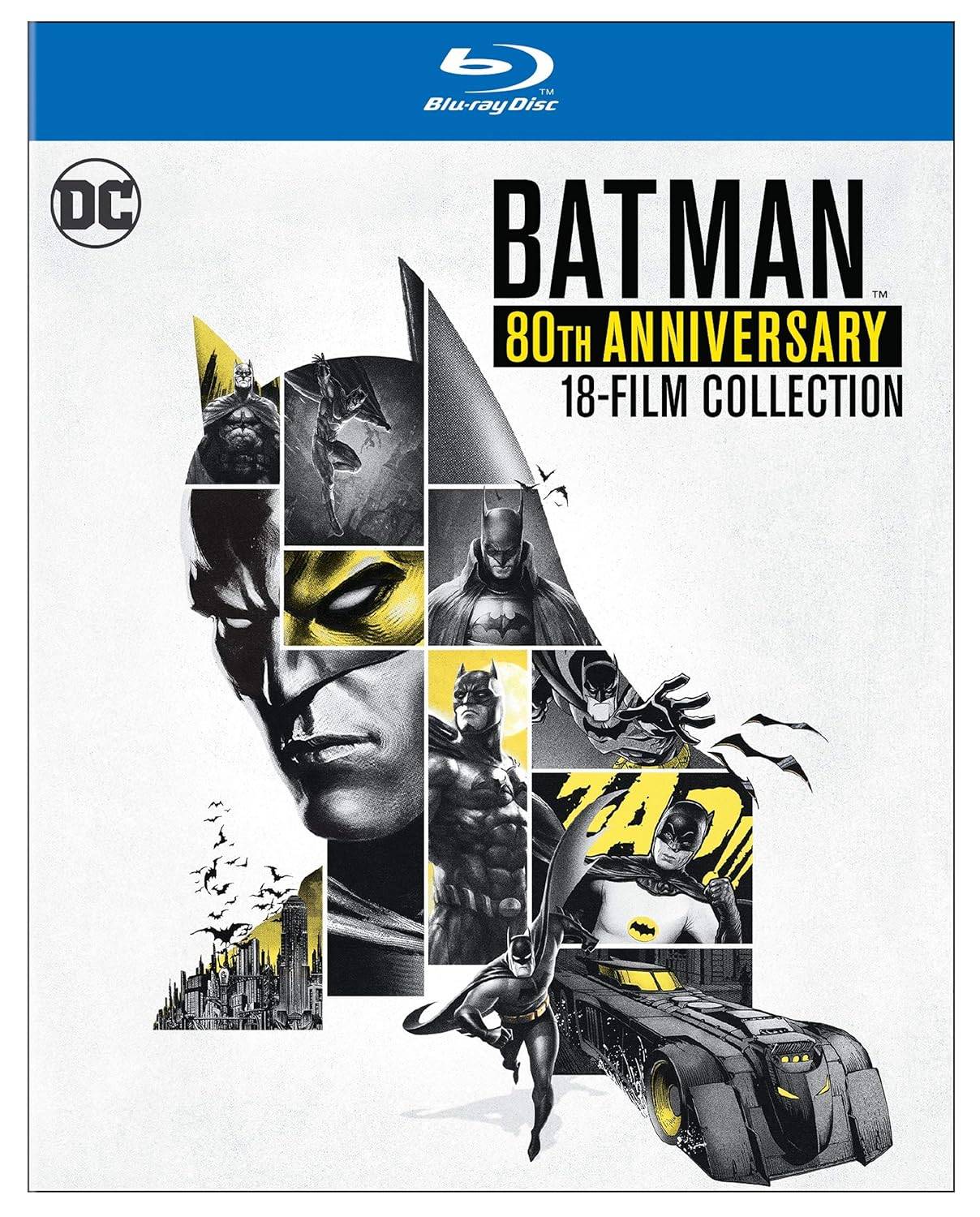 Batman 80. Yıldönümü Koleksiyonu Blu-Ray