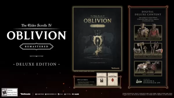 Elder Scrolls Oblivion Remastered Ön Sipariş ve DLC