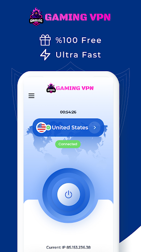 Gaming VPN - Get Gaming IP Captura de pantalla 1