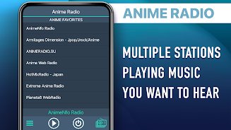 Anime Radio Favorites 螢幕截圖 3