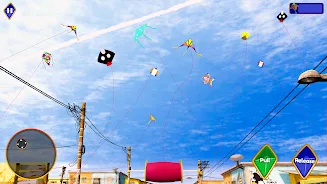 Pipa Layang Kite Flying Game ဖန်သားပြင်ဓာတ်ပုံ 3