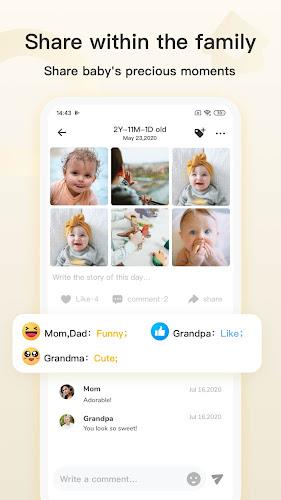 Bebememo - Smart Baby Journal Capture d'écran 3