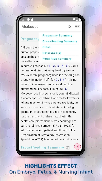 Drugs in Pregnancy Lactation Ekran Görüntüsü 2