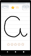 Cursive handwriting Portuguese Скриншот 1