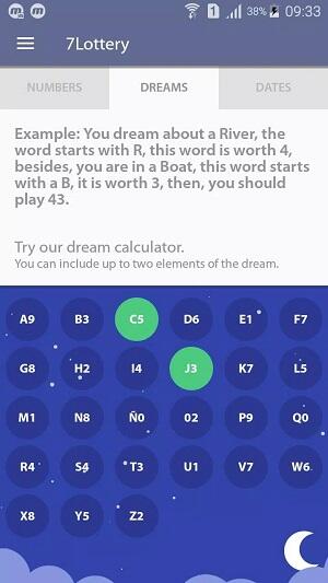 Lottery 7 apk dành cho android