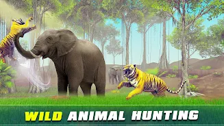 Safari Animal Hunter Simulator Schermafbeelding 1