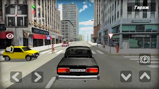 VAZ 2105 Russian Car Simulator 螢幕截圖 0