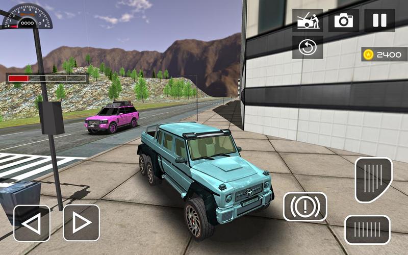 6x6 Truck Offroad Driving Sim 스크린샷 2