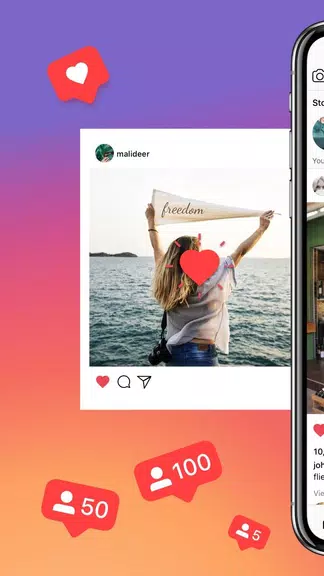 InstaPlus - Love Social New Schermafbeelding 0