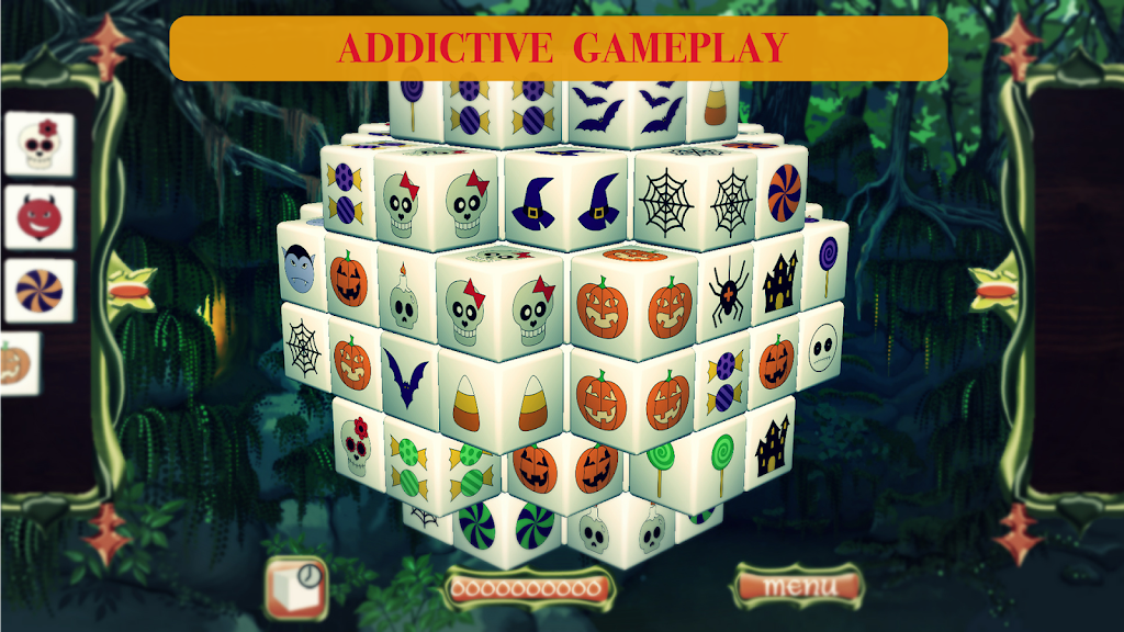Fairy Mahjong Halloween 螢幕截圖 0