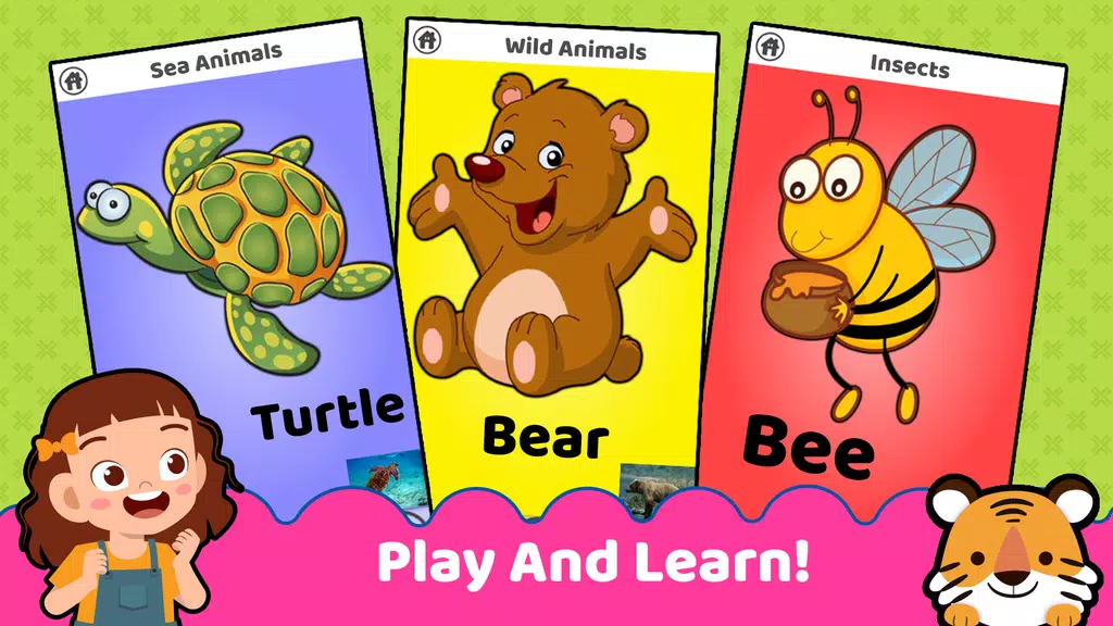 Animals for kids: Color & Draw Ảnh chụp màn hình 2