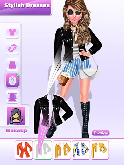 Fashion Makeup: Dress Up Girls Screenshot 2