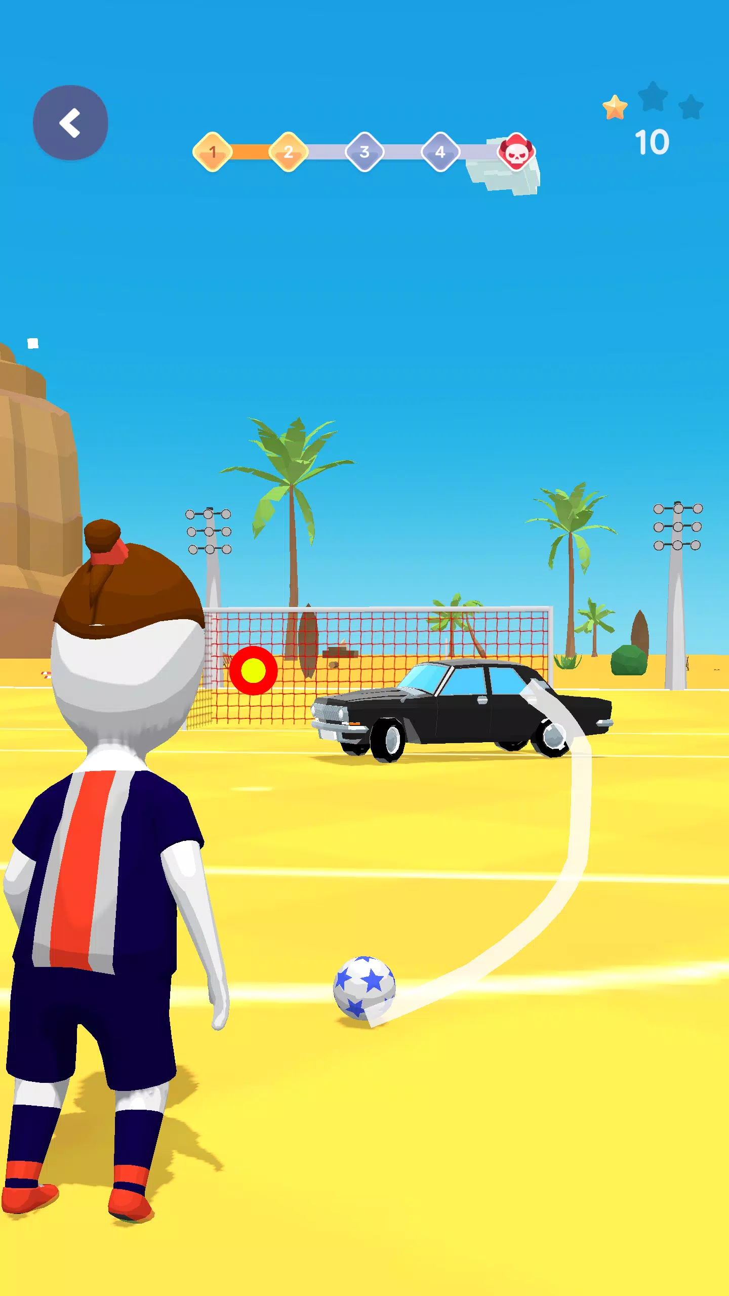 Stickman Freekick Captura de tela 3