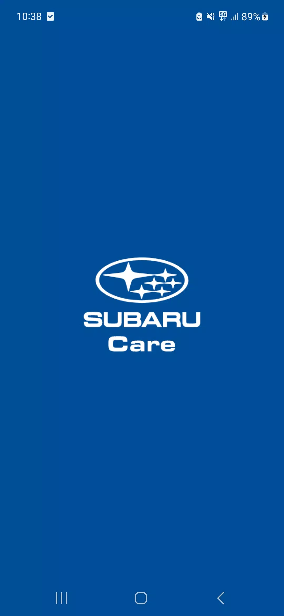 SUBARU Care Schermafbeelding 0