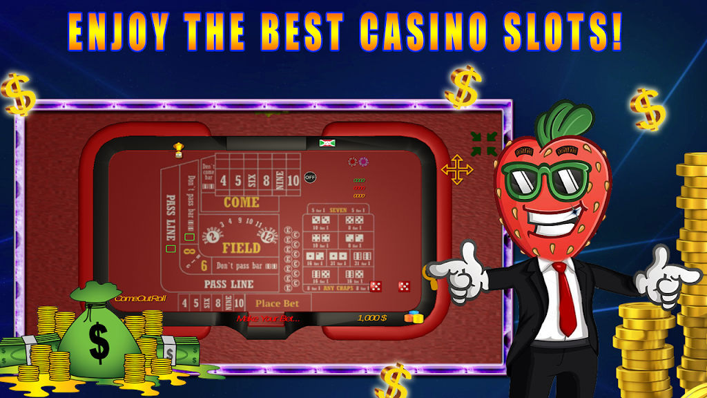 Virtuelles Casino - Craps Spiel Online Ảnh chụp màn hình 1