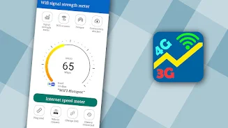 WiFi analyzer, WiFi speedmeter スクリーンショット 0