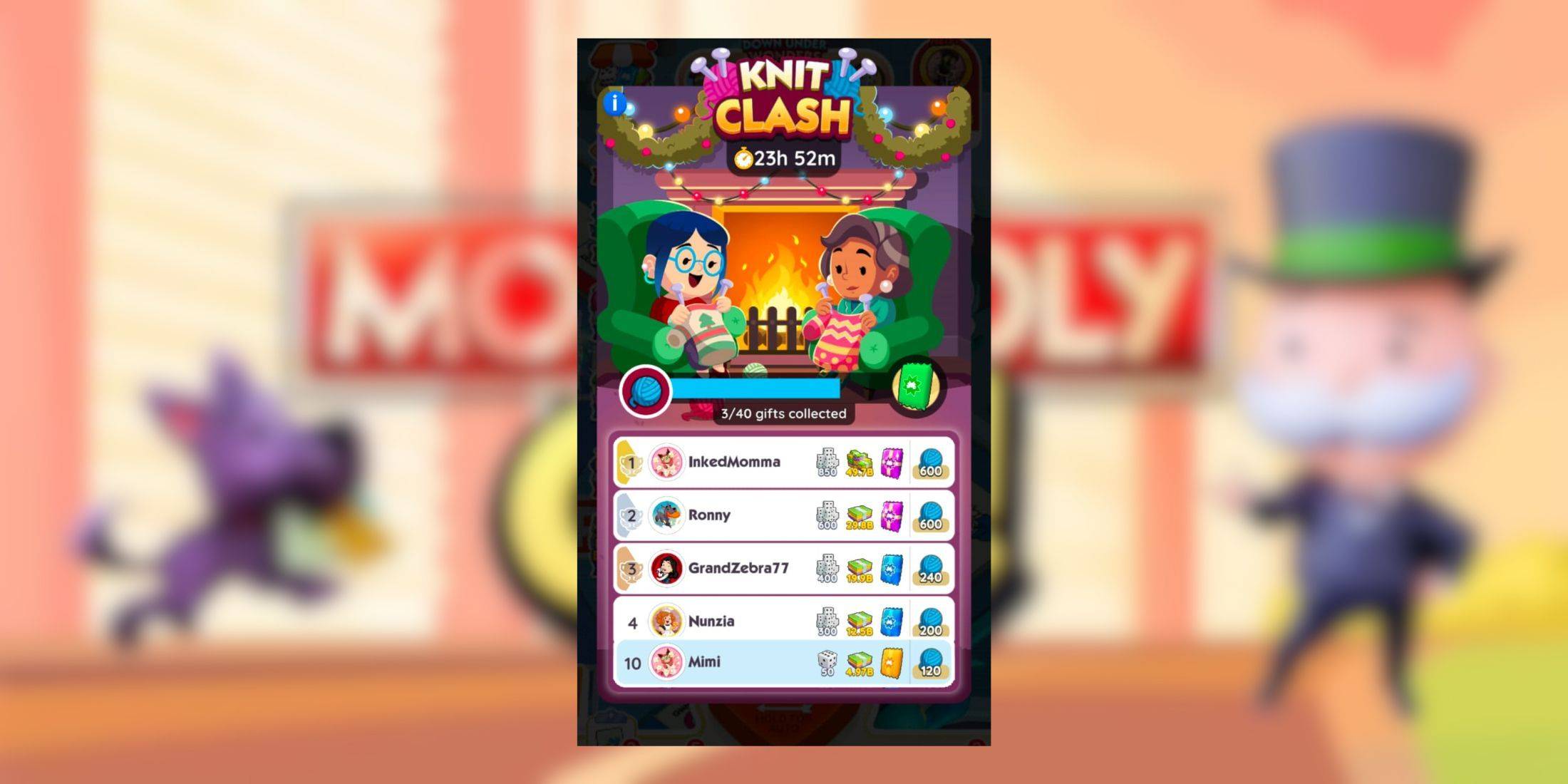 Monopol Go: Strick Clash - Belohnungen und Schlüsselmeilensteine