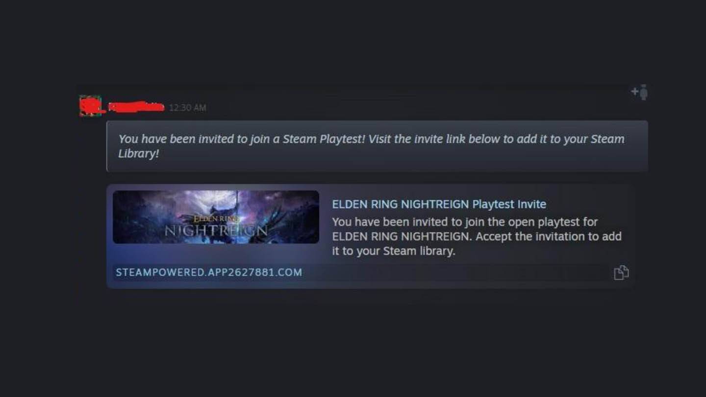 Scammers are distributing fake invitations to test Elden Ring Nightreign