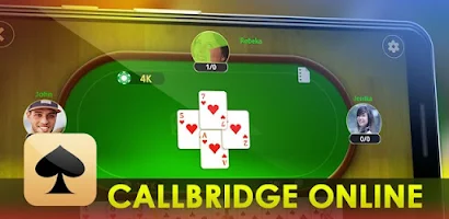 Call Bridge Card Game - Spades Скриншот 0