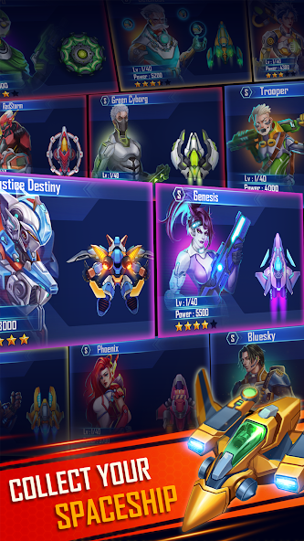 WindWings: Galaxy attack Pro Captura de pantalla 2