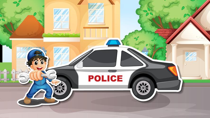 Car Wash Game For Kids Offline 螢幕截圖 2
