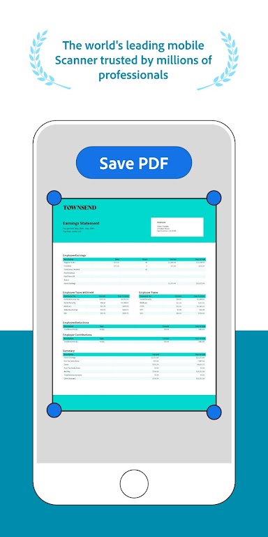 Adobe Scan: PDF Scanner, OCR Mod Ảnh chụp màn hình 1