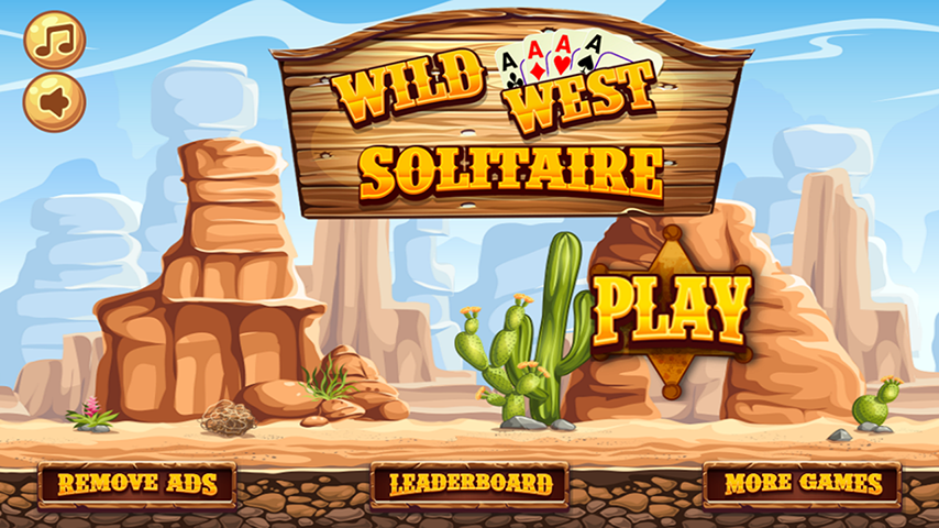 Schermata Wild West Tri Peaks Solitaire 0
