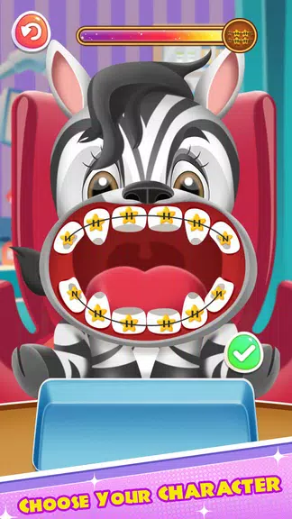 Doctor Dentist Game 螢幕截圖 1