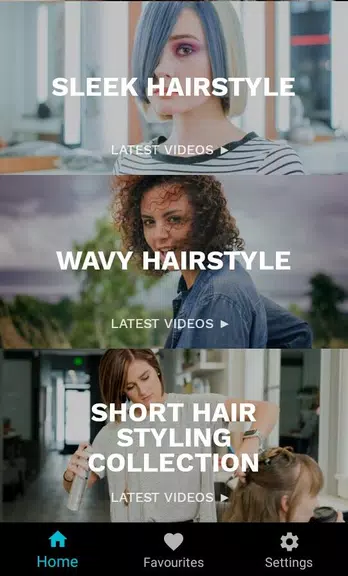 Short Hairstyles for Your Face 螢幕截圖 2