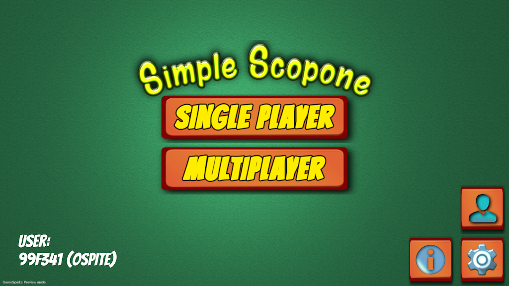 Simple Scopone Ảnh chụp màn hình 0