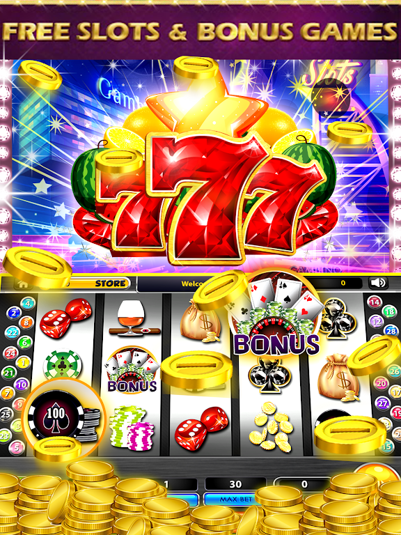 Schermata Raging 777 Vegas Party Slots 1