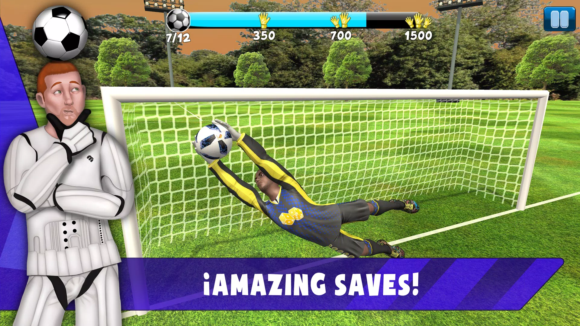 Soccer Goalkeeper 2024 螢幕截圖 1