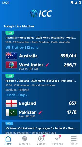 ICC Men’s T20 World Cup Screenshot 0