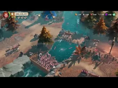Tráiler del juego de estrategia móvil Fate War mostrando el sistema climático dinámico y movimientos de tropas