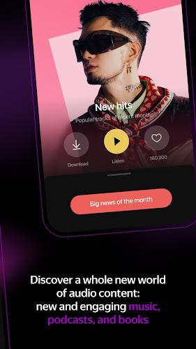 Yandex Music, Books & Podcasts ภาพหน้าจอ 1