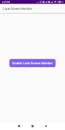 Lock Screen Monitor & Password Ảnh chụp màn hình 1