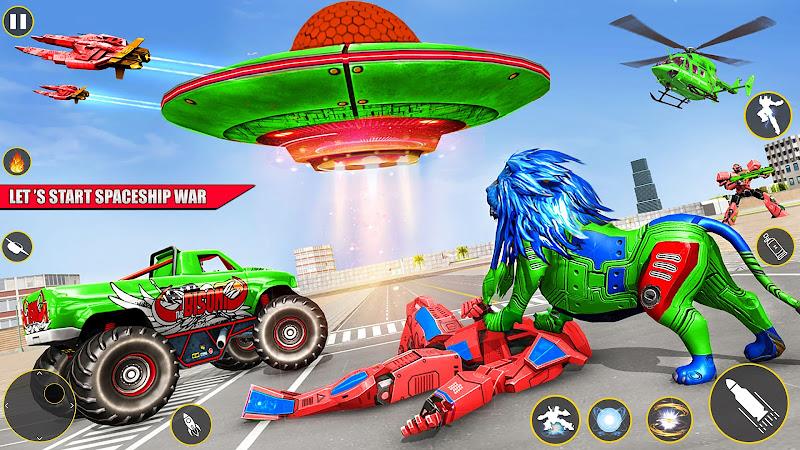 Space Robot Transform Games 3D Screenshot 3